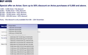 Finnair Plus Avios Discount Rate Examples